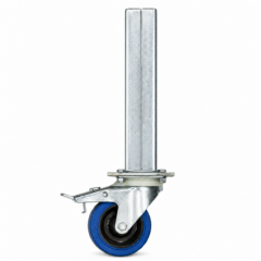 Bütec Steckbein 40cm mit Bremsrolle 1-fach