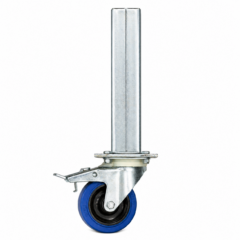 Bütec Steckbein 60cm mit Bremsrolle 1-fach