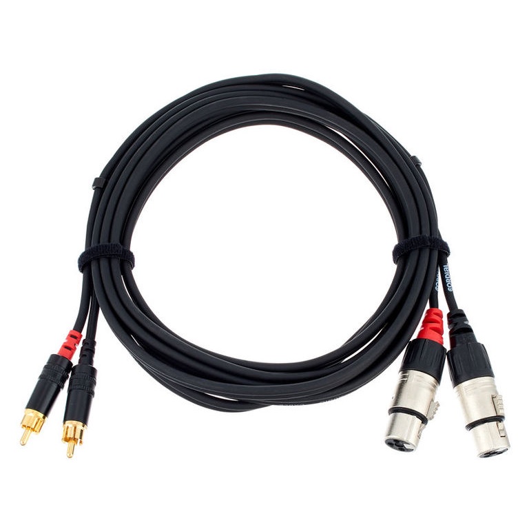 Adapter Stereo Cinch Male Xlr Female 3m Mieten