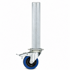 Bütec Steckbein 80cm mit Bremsrolle 1-fach