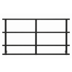 Bütec Geländer 2,0m schwarz