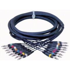 Multicore 8 Klinke unsym / 8 Klinke unsym / 6m