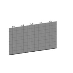 LEDVenture 2.6 XR 6,50m x 4,00m LED-Wand Set 04 - Stehend [13:8]