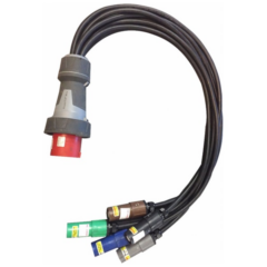 125A CEE Stecker auf Powerlock 400A