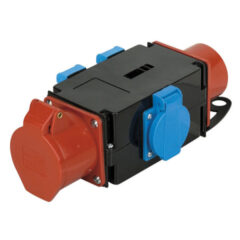 16A CEE UV - 1x 16A CEE Out, 3x Schuko
