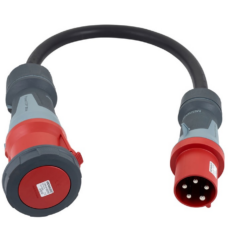 63A CEE Stecker auf 125A CEE Kupplung