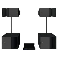 Ton Anlagen Set [8] L-Acoustics A15+KS21 (Klein)