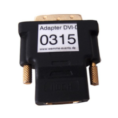 Adapter DVI-D male / HDMI female