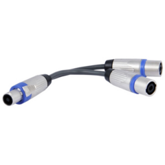 Adapter LS 1&2 male / 1&2 female