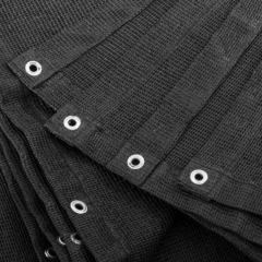 Bühnengaze 03 schwarz 3,20m x 3,40m