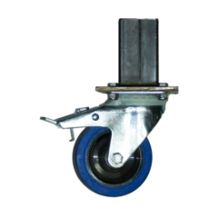 Bütec Steckbein 25cm mit Bremsrolle 1-fach