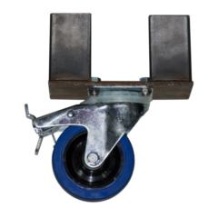 Bütec Steckbein 25cm mit Bremsrolle 2-fach