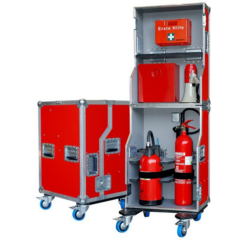 Erste-Hilfe Notfall Set im Flightcase