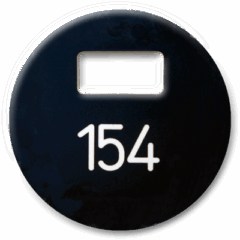 Garderobenmarken Set 0301-0400