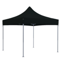 Grillzelt Pro schwarz 4mx4m