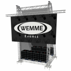 LED Support 10,00mx5,00m Set