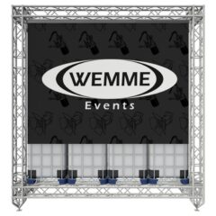 LED Boxwürfel 4,60m x 4,60m x 1,60m (BxHxT) Set