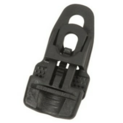 Molton Klemme schwarz