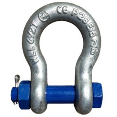 Schäkel 4 3/4t - mit Sicherung