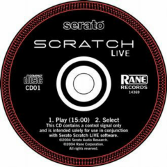 Serato Timecode CD