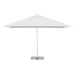Sonnenschirm light 4x4m - weiß Set - B-Ware