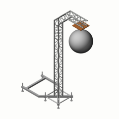 Spiegelkugelständer Set