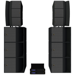 Ton Anlagen Set [10] L-Acoustics A10+KS21 (Groß)