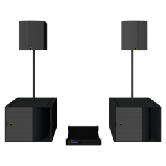 Ton Anlagen Set [5] L-Acoustics X12+KS21