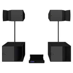 Ton Anlagen Set [8] L-Acoustics A15+KS21 (Klein)