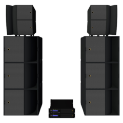 Ton Anlagen Set [9] L-Acoustics A10+KS21 (Mittel)