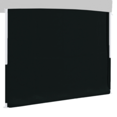Zelt Pro Seitenwand schwarz 4mx4m