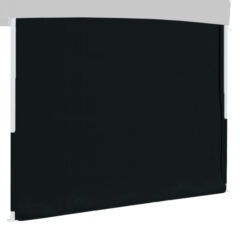 Zelt Pro Seitenwand schwarz 4mx4m