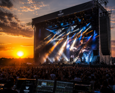 Festival-Beschallung mit Line-Array für 500 bis 5.000 Gäste