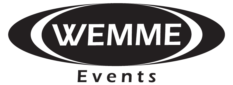 WEMME Events Logo auf weißem Hintergrund